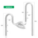 Tubería de Vidrio Lily Pipe para Acuario – Entrada y Salida | Hygger HC033