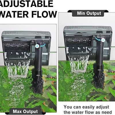 Filtro Externo Colgante Flow Pro para Acuario | Hygger HG149