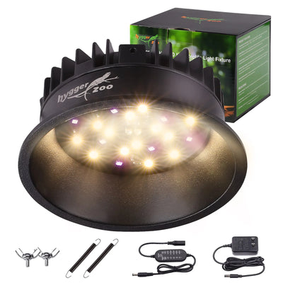 Lámpara LED UVB HO para Reptiles con Controlador | Hygger HZ019