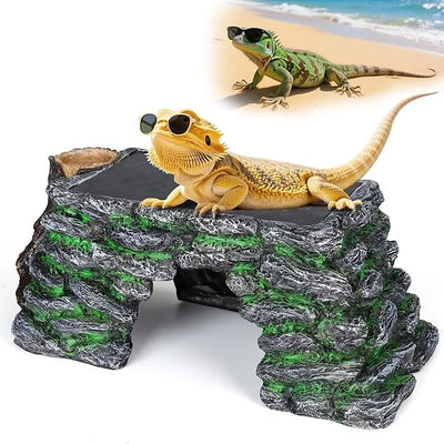 Plataforma de Asoleamiento 3 en 1 para Dragón Barbudo | Hygger HZ021