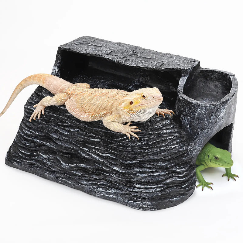 Refugio para Reptiles en Resina | Hygger HZ027