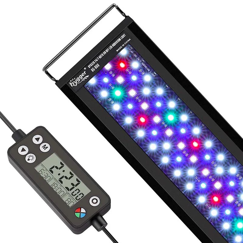 Luz LED para Acuario con Pantalla LCD y Ciclo 24/7 | Hygger HG999