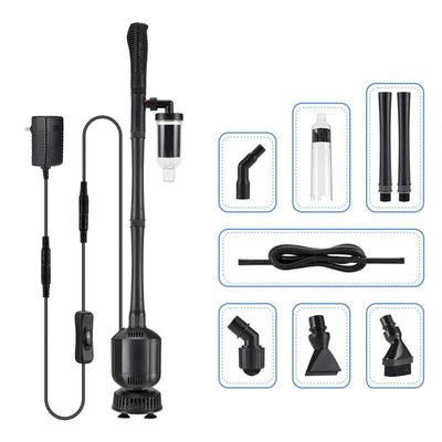 Limpiador Eléctrico de Grava 5 en 1 para Acuario | Hygger HG955