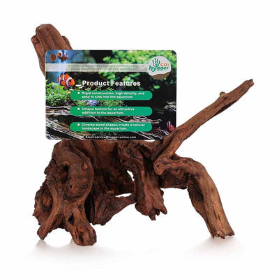 Madera de Teca Natural para Acuario | Hygger HC001