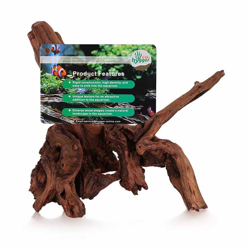 Madera de Teca Natural para Acuario | Hygger HC001