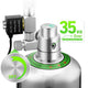 Generador de CO2 con Valvula Solenoide para Acuario Plantado | Hygger HC018