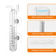 Contador de Burbujas de CO2 Espiral para Acuario | Hygger HC009