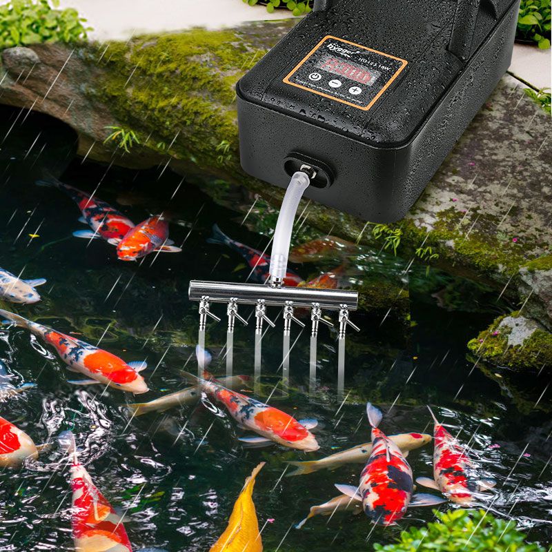 Bomba de Aire Recargable AC/DC para Acuario | Hygger HG123