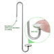 Difusor de CO2 de Acero Inoxidable para Acuario | Hygger HC008